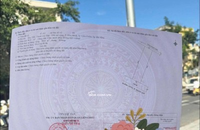 BÁN ĐẤT TIỀN DŨNG SĨ THANH KHÊ - SÁT BIỂN  - CÁCH BIỂN CHỈ 150M